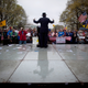 Former Presidential candidate Herman Cain speaks at a Tea Party Patriots’ ‘Road To Repeal Rally’ on a rainy day March 24, 2012 in Washington, DC.